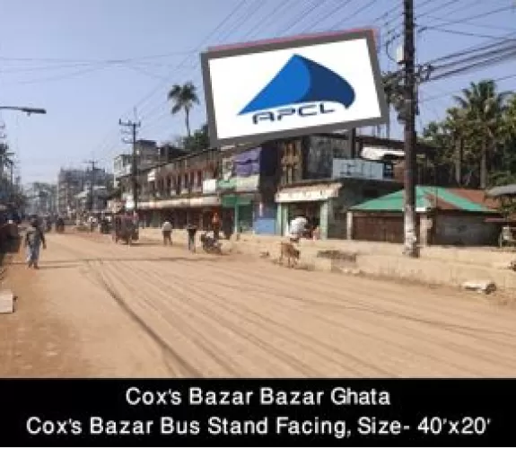 Billboard at Bazar ghata, Cox\'s bazar