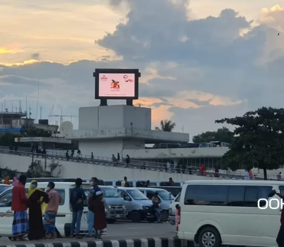 LED Billboard at Dhaka Domestic Airport Parking
