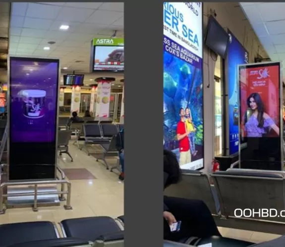 LED Screen at Dhaka Domestic Airport