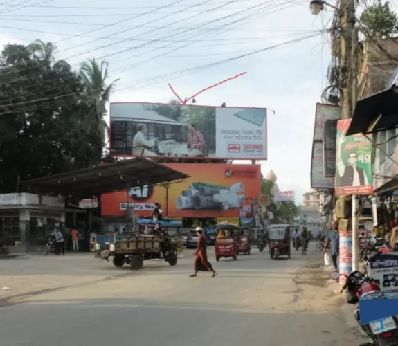 Billboard at Dinajpur, Goneshtola Moor