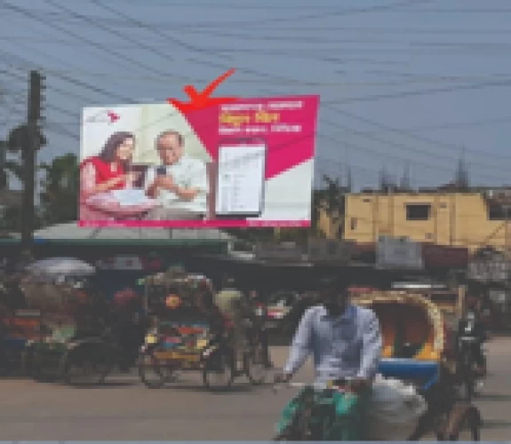 Billboard at Kurigram Goshpara Moor