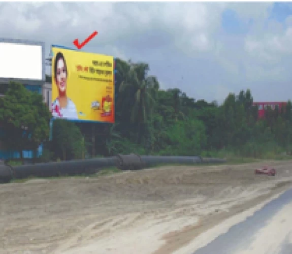 Billboard at Mawa Moor (Dhaka-Mawa Hi-Way)