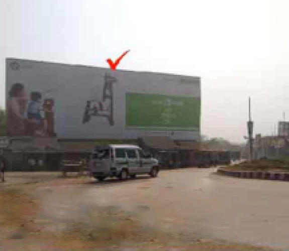 Billboard at Mawa Katal Bari Feri Ghat, Jajra