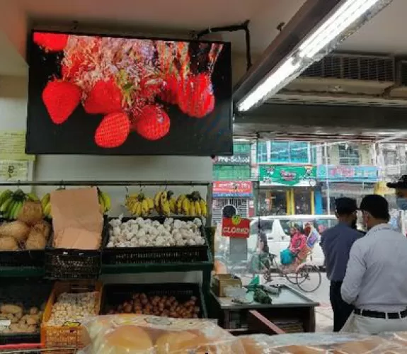 Indoor LED Screen at Meena Bazar Mohammadia