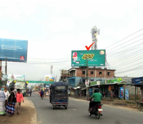 Billboard at Nilphamari Sayedpur, Wabda Moor