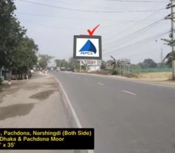 Billboard at Pachdona,Narshingdi