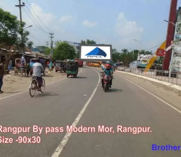 Billboard at Rangpur bypass modern mor