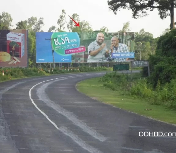 Billboard at Cox\' Bazar Chittagong Highway Safari