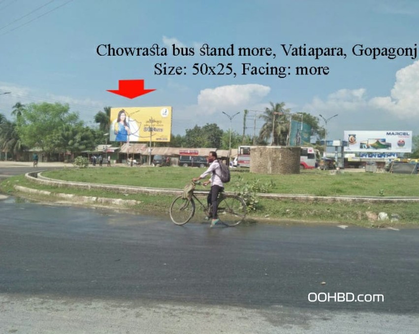 Billboard at Chowrasta Bus Stand,Vatiapara