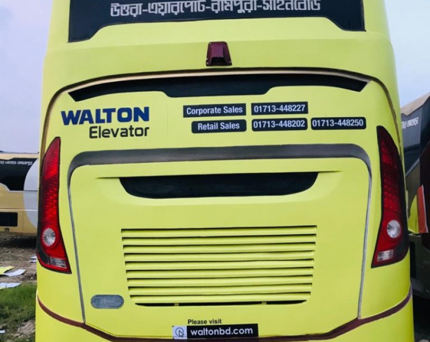 Uttara to Jatrabari Bus Branding