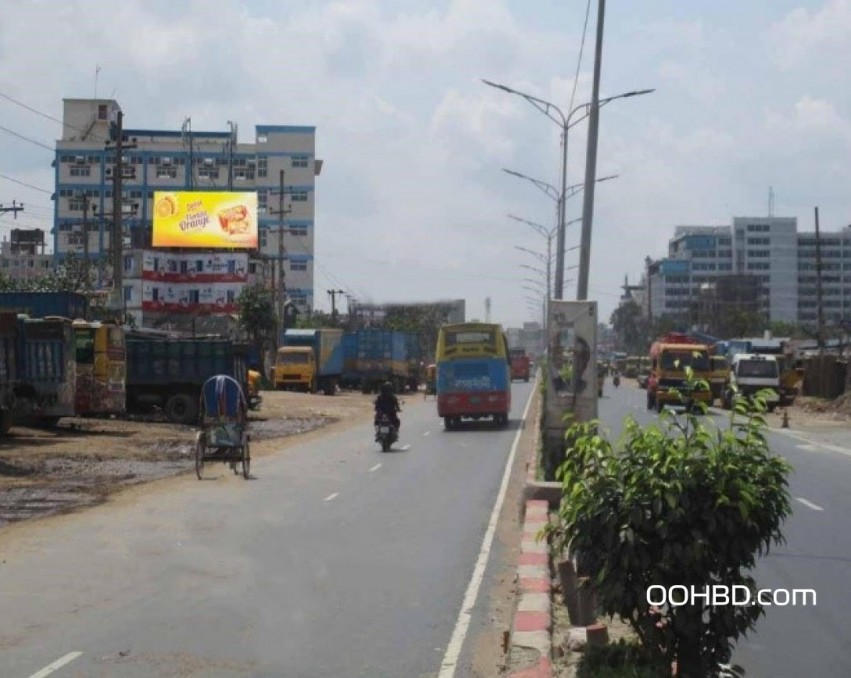 Billboard at Savar Hamayatpur Bus Stand,